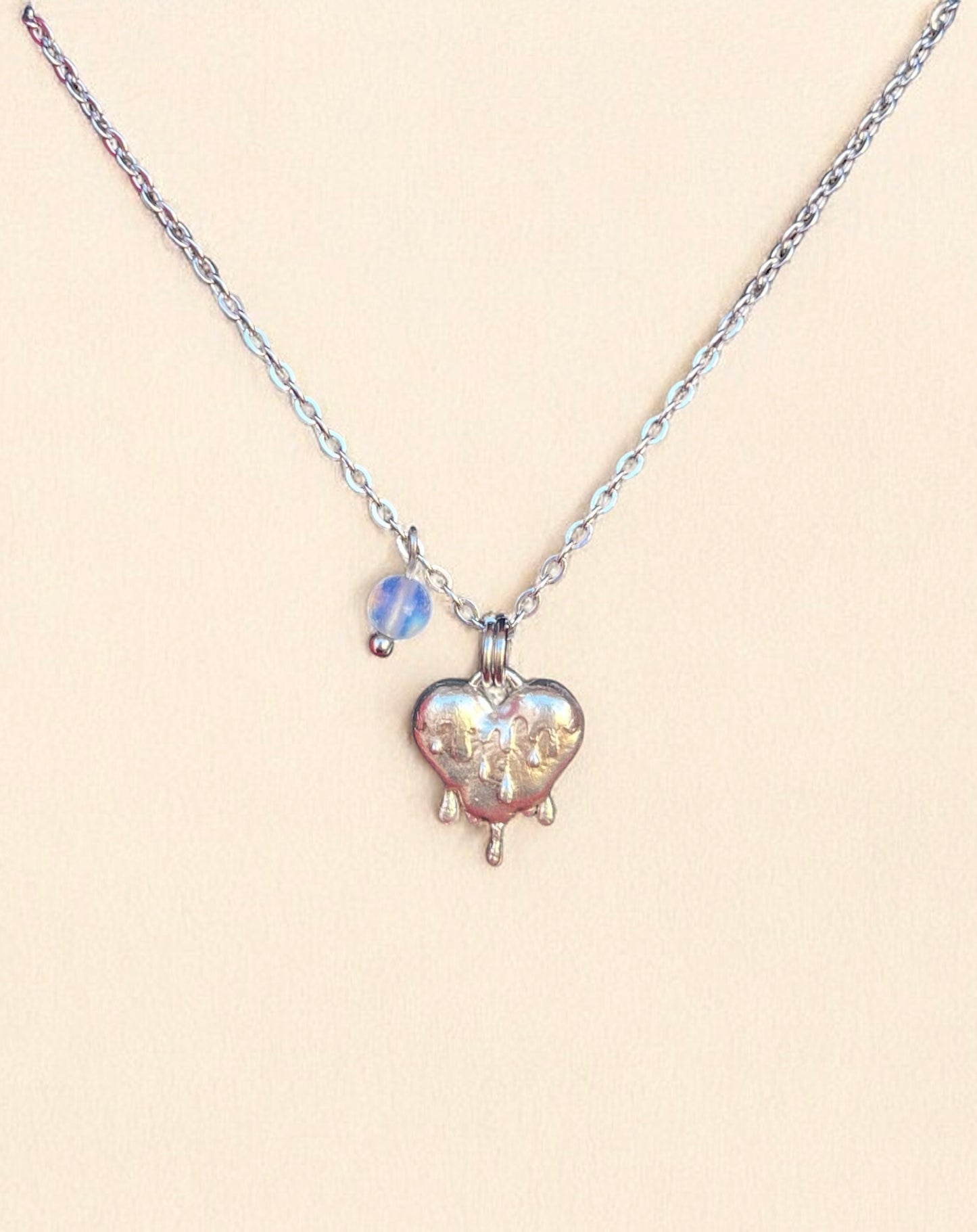Collar Mon Coeur Plata