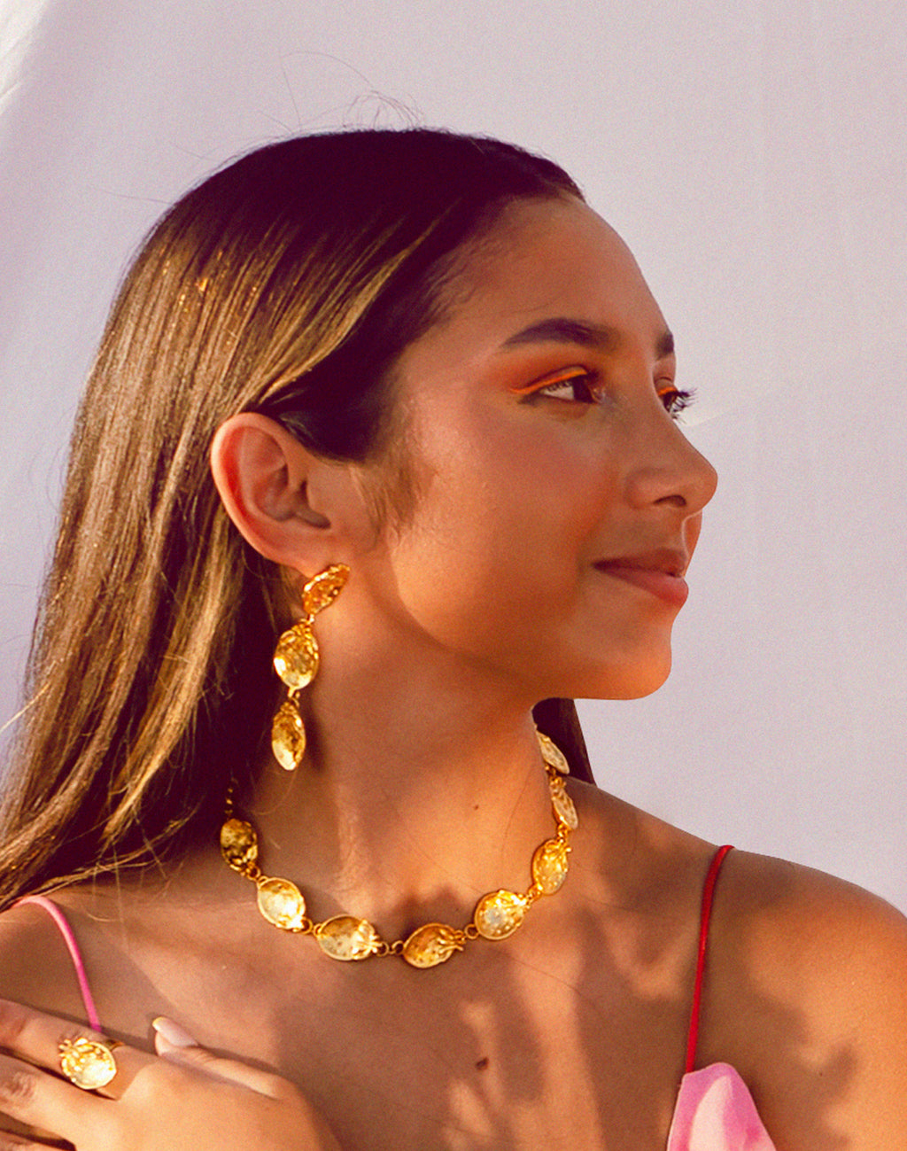 Strawberry Lemonade Choker