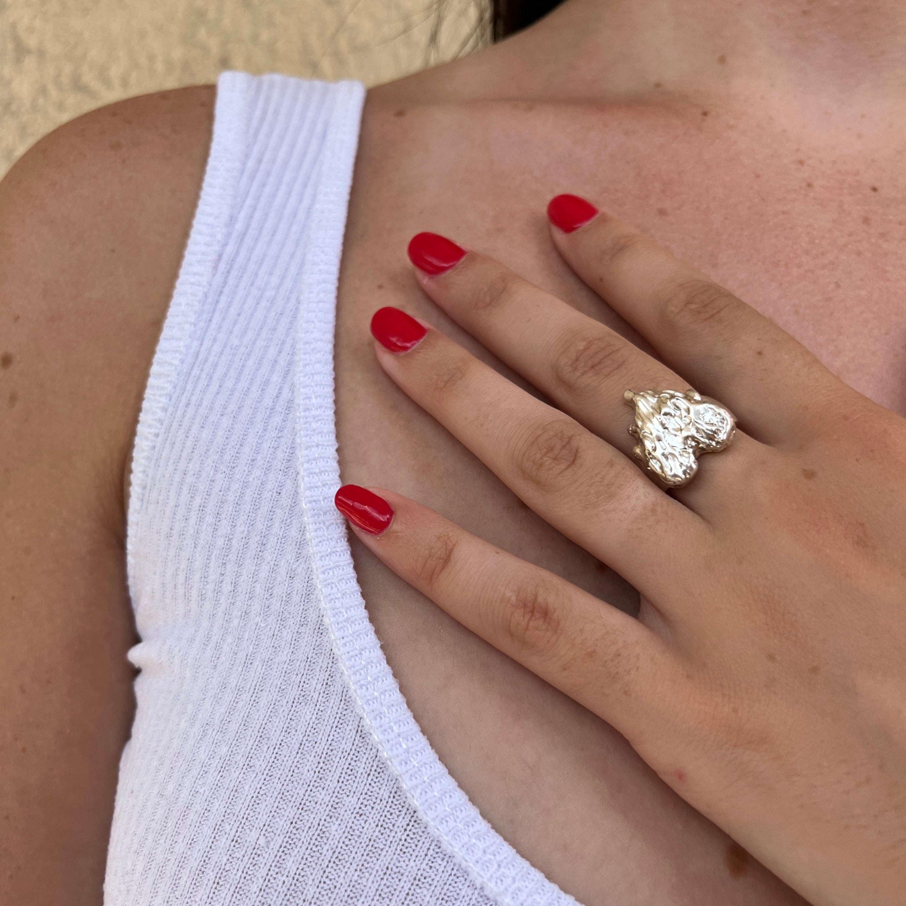 Anillo Melt My Heart Plata