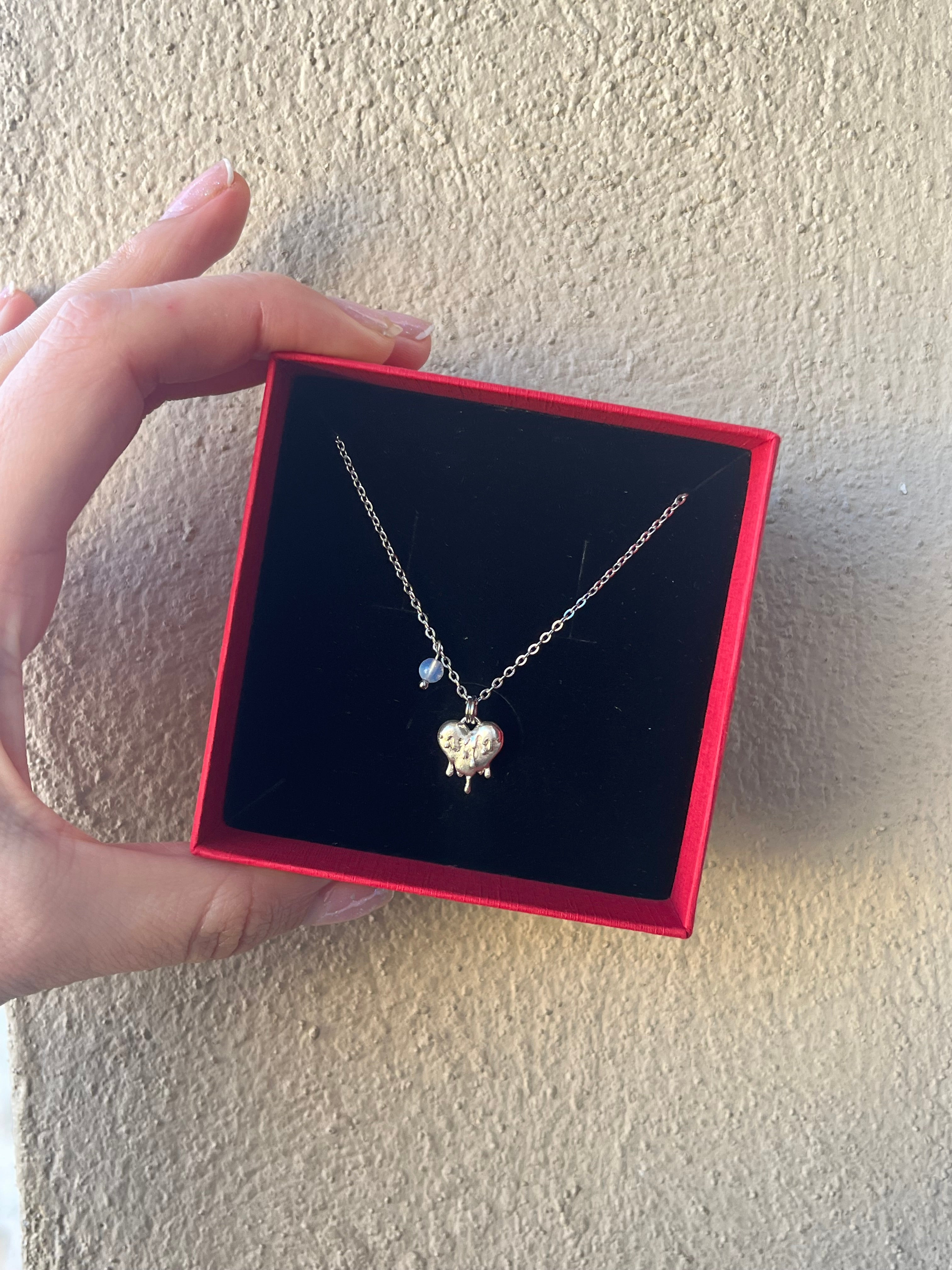 Collar Mon Coeur Plata