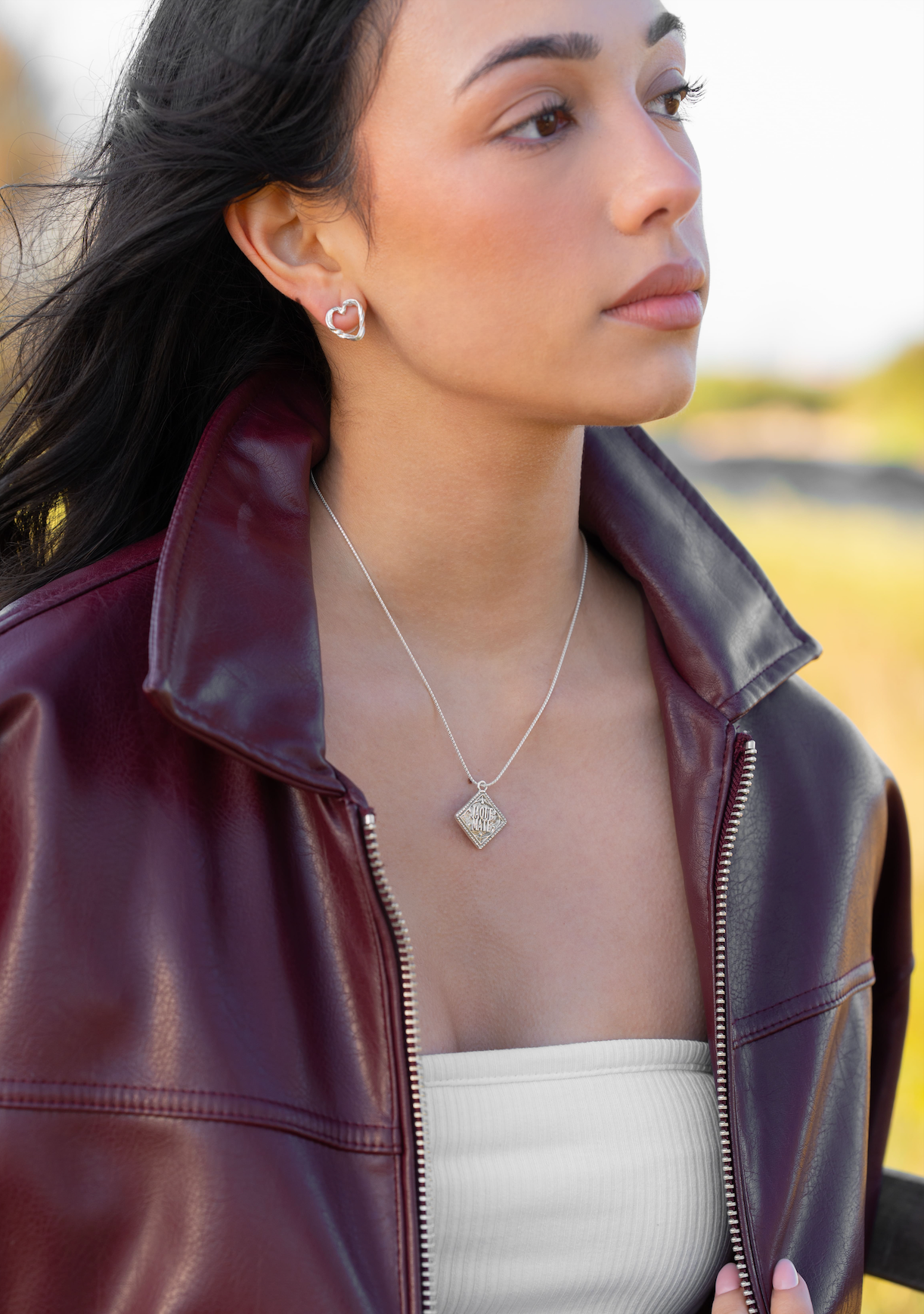 Colgante Jaque Mate Plata