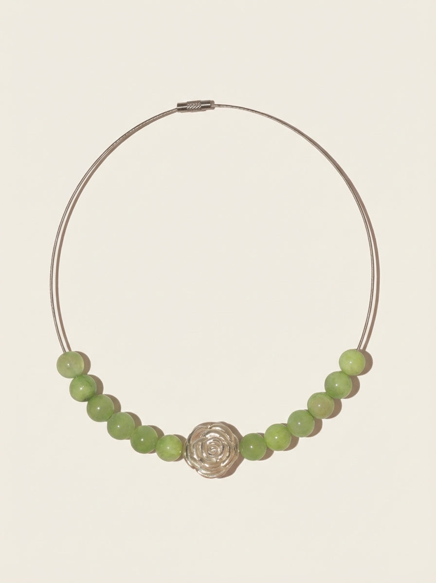 Jardinet Necklace Silver