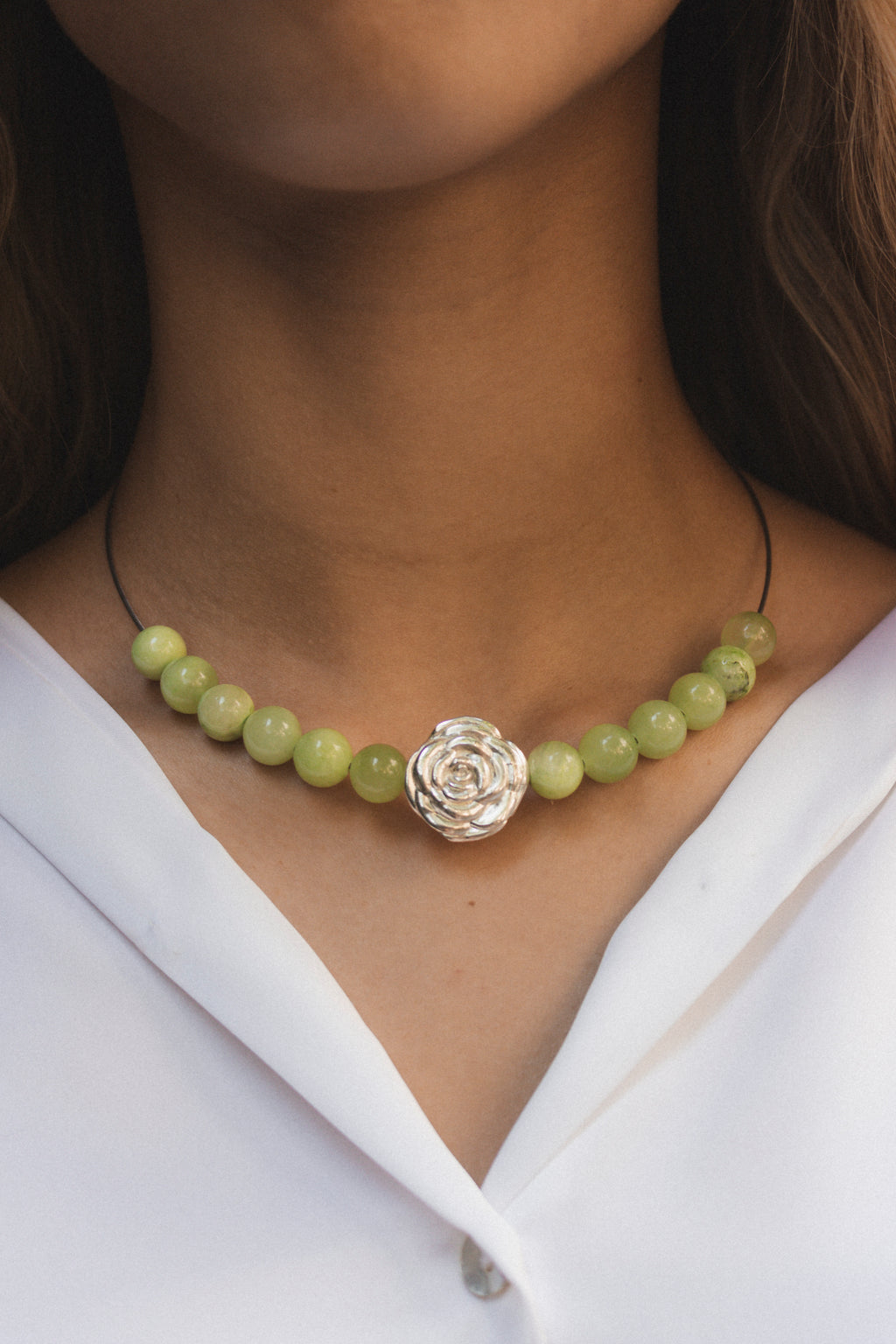 Collar Jardinet Silver