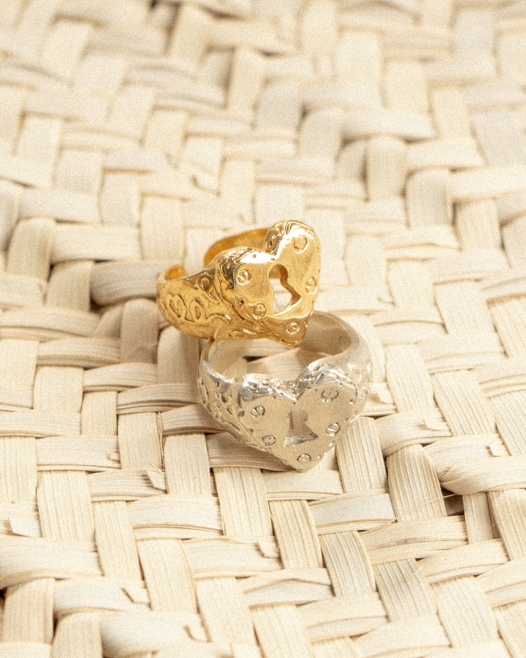 Anillo Heart Fermé Plata