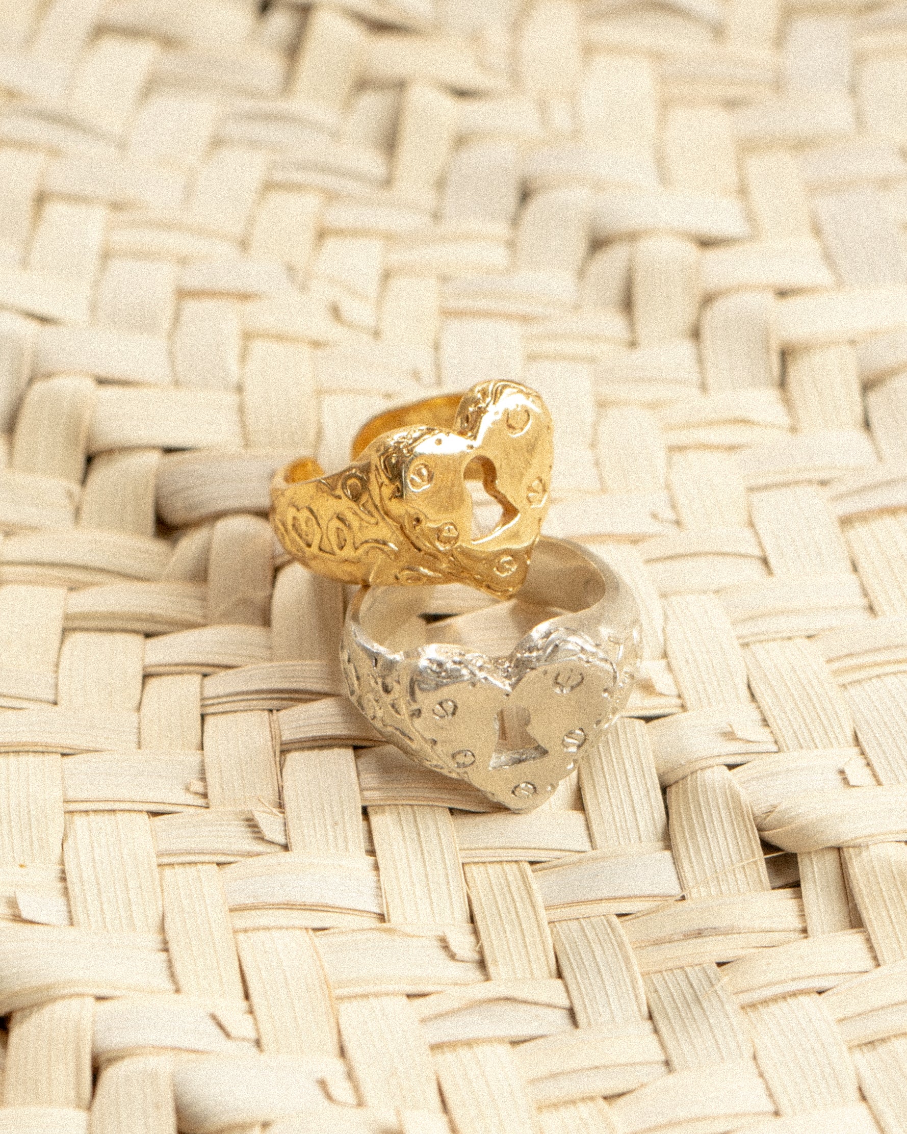 Anillo Heart Fermé Plata