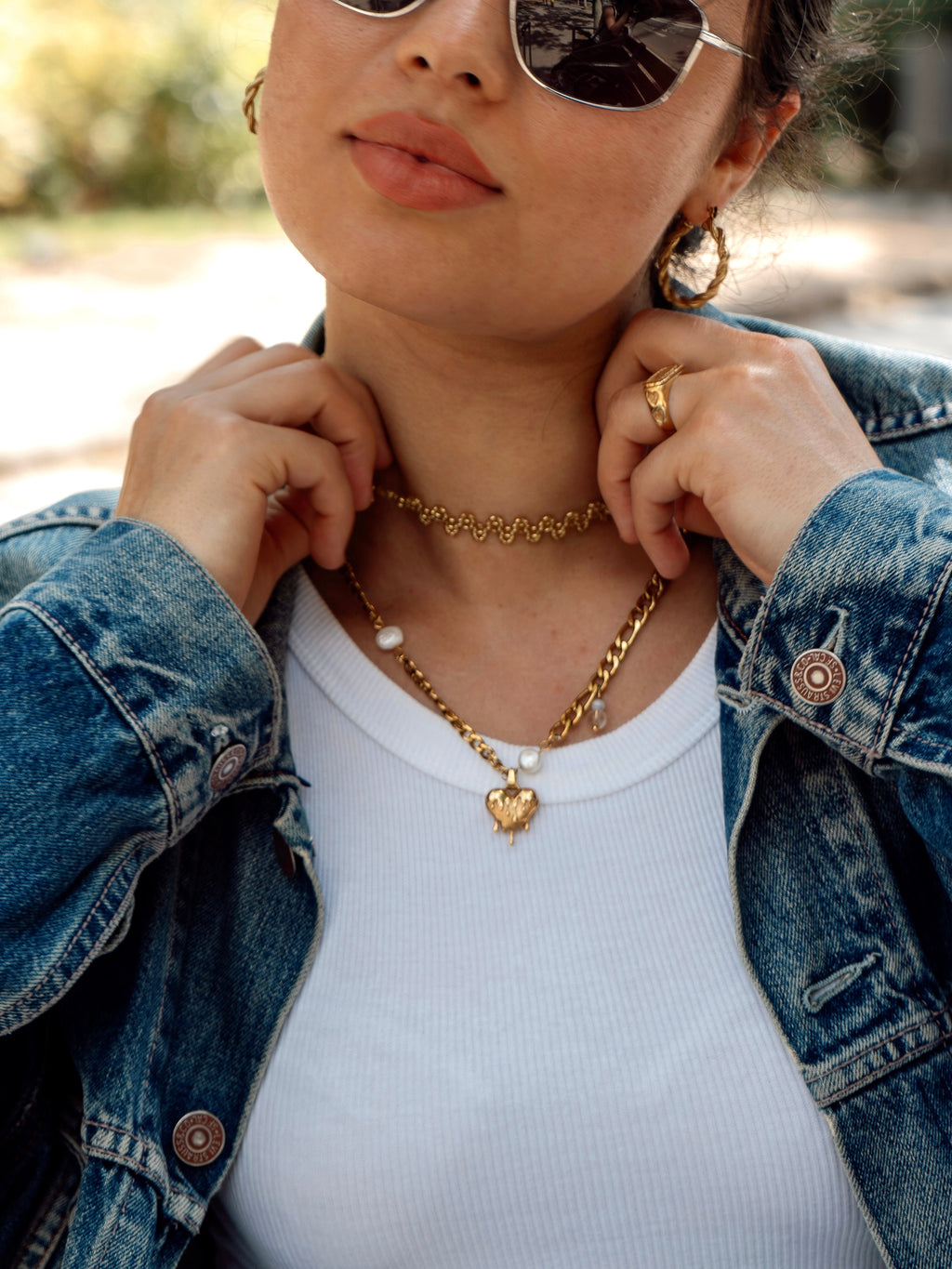 Collar Ma Chérie Perles