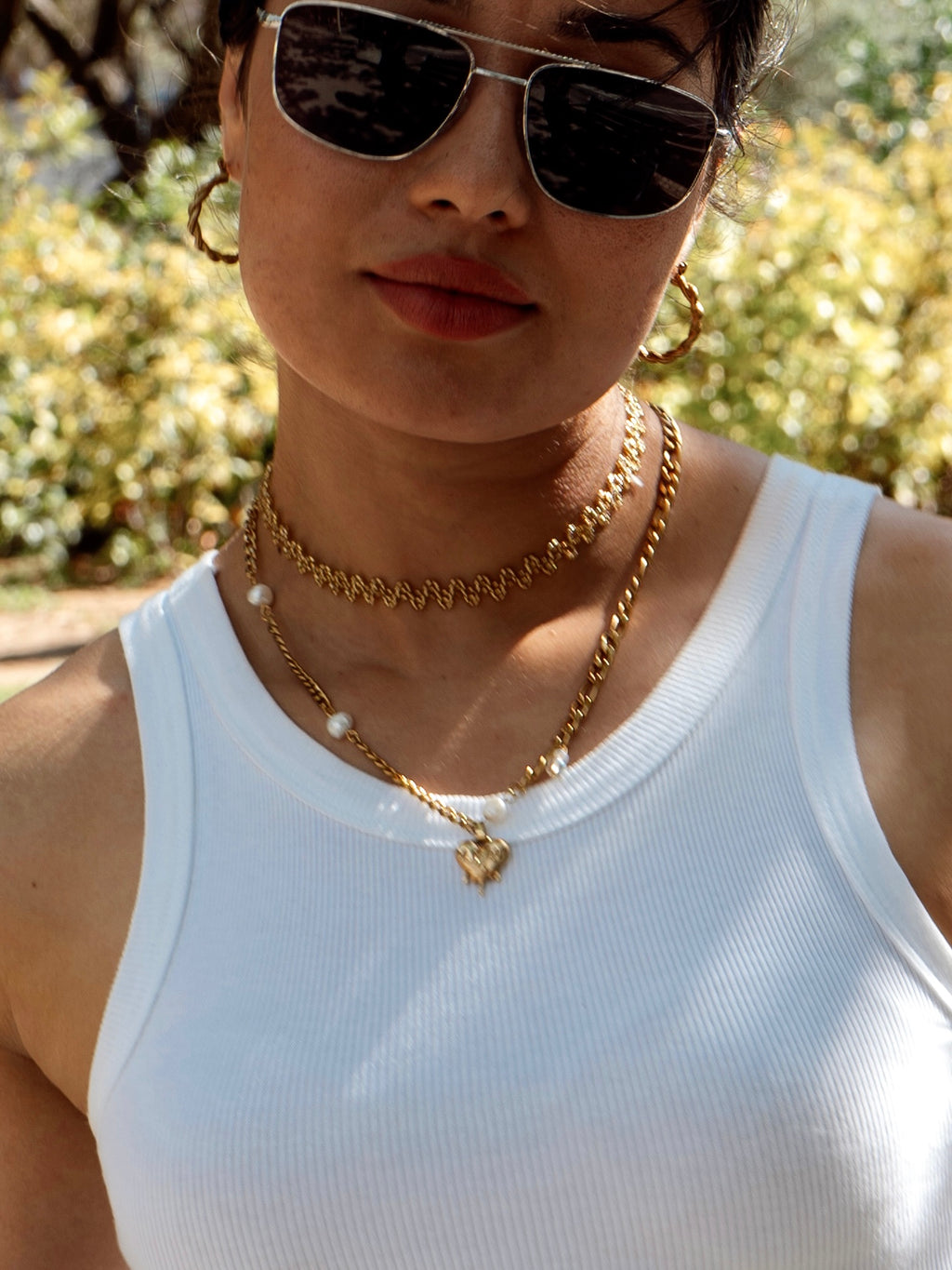 Collar Ma Chérie Perles