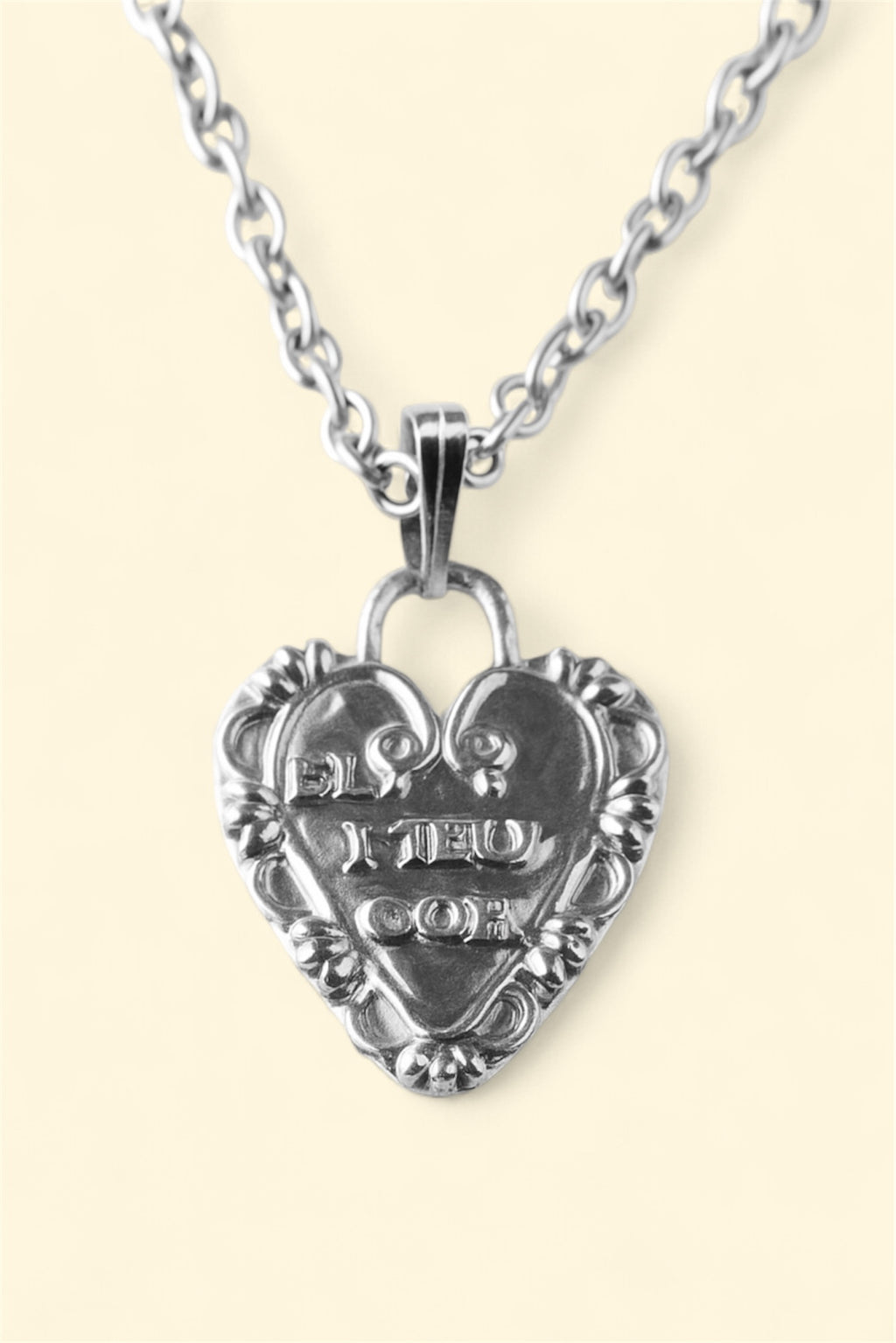 Collar El Meu Cor Plata