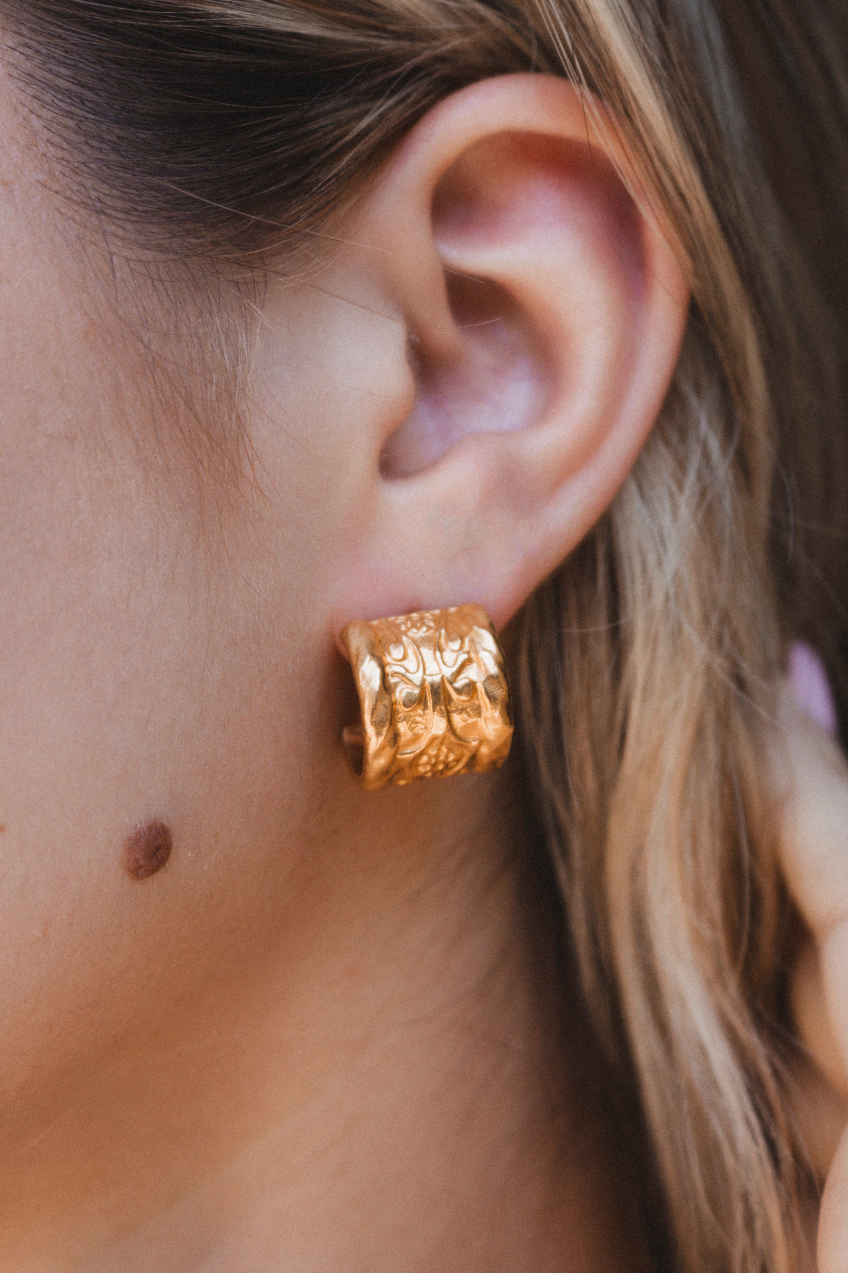 Pendientes Façana Oro