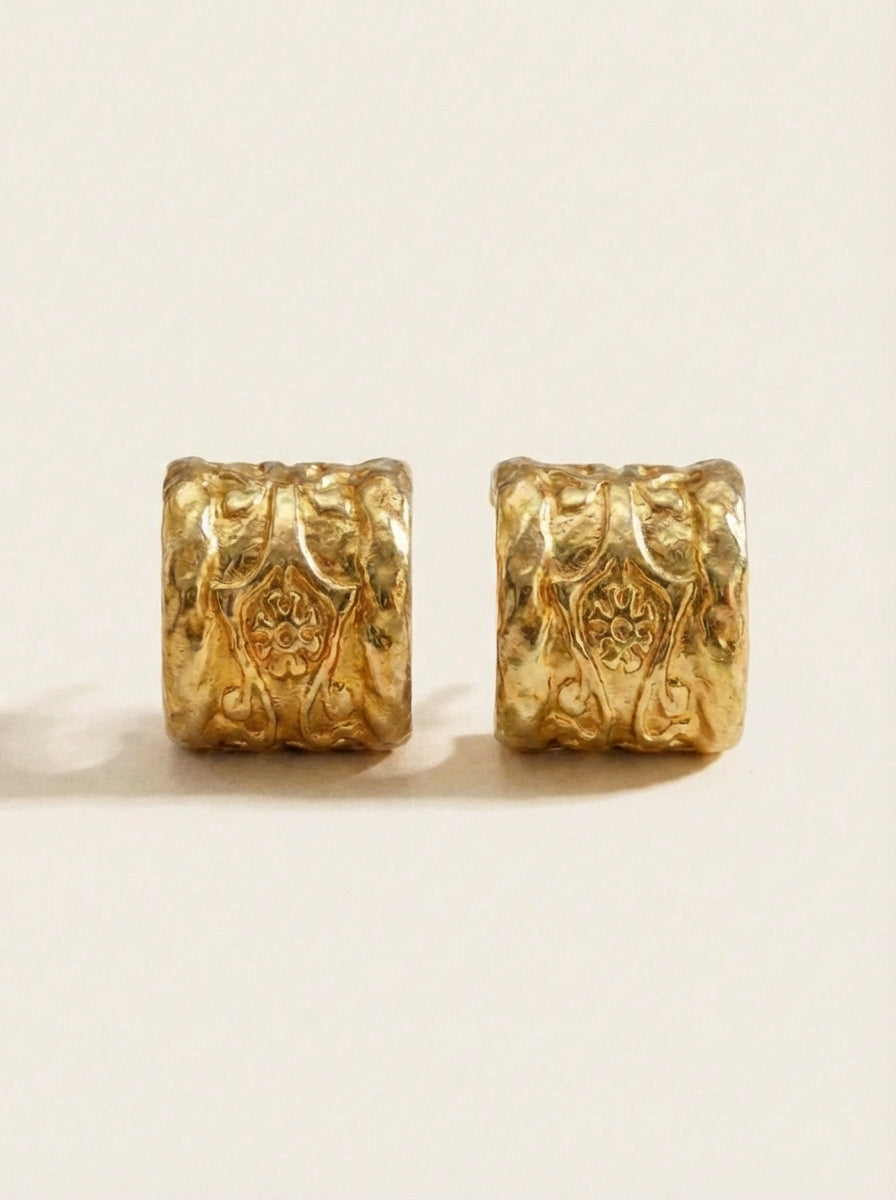 Façana Earrings Gold 