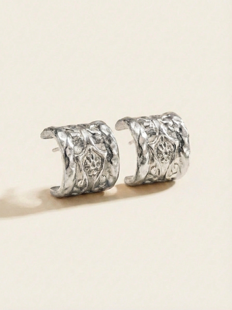 Façana Earrings Silver