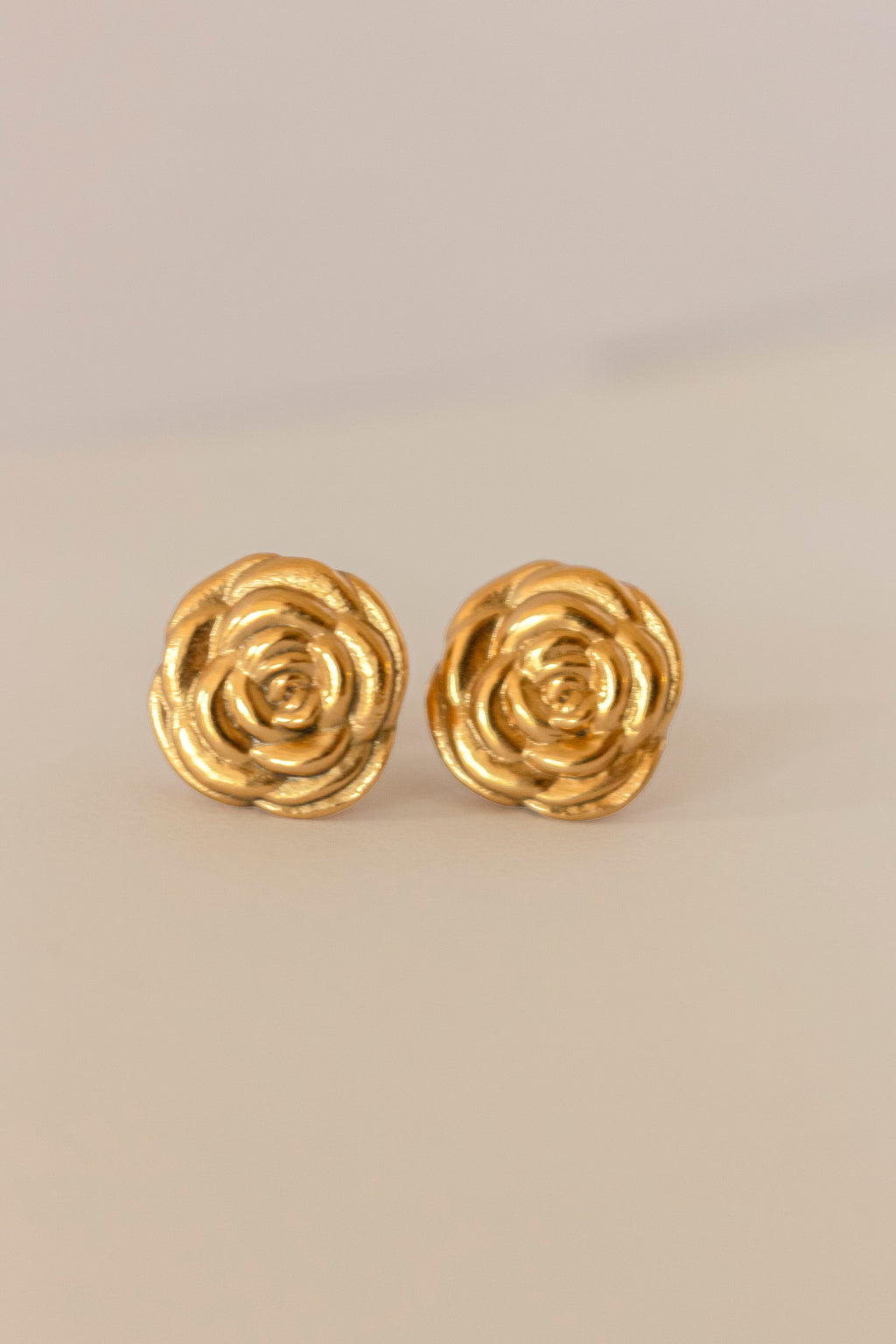 Pendientes Rosa Oro