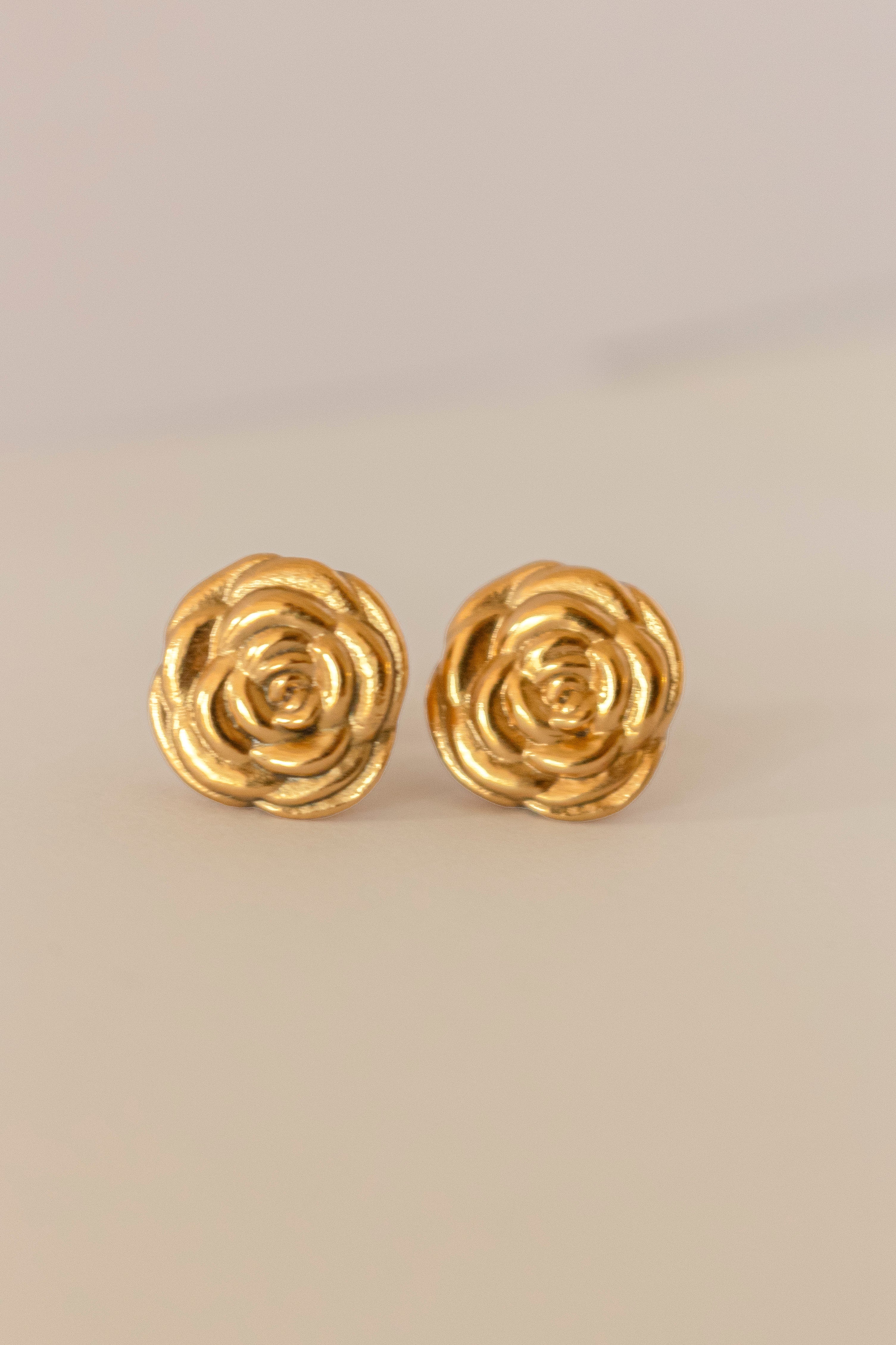 Pendientes Rosa Oro