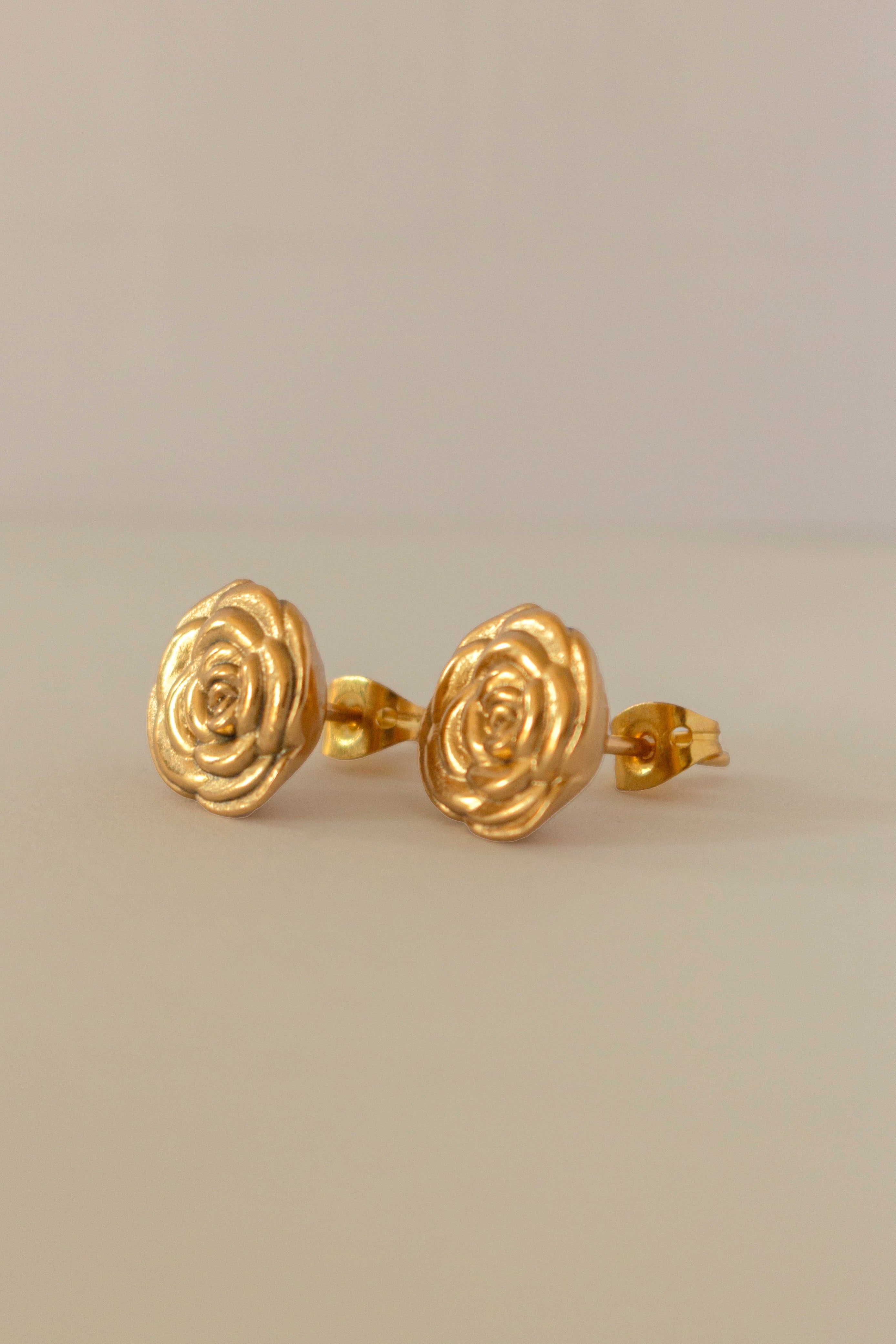 Pendientes Rosa Oro