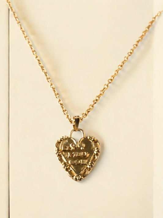 collar que dice el meu cor