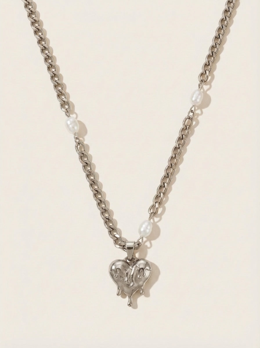 My Sweetheart Silver Necklace