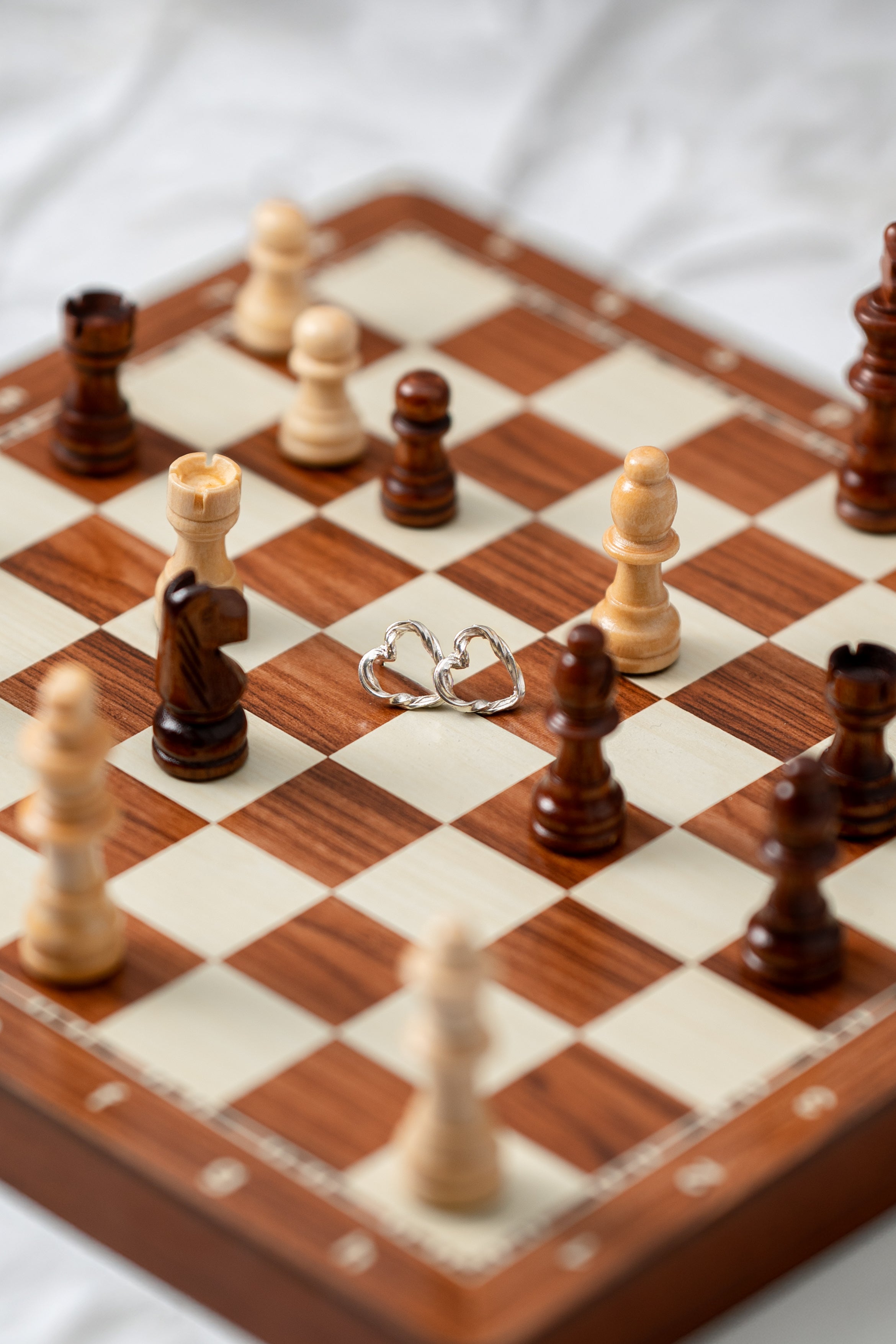 Pendientes “As de corazón” Plata